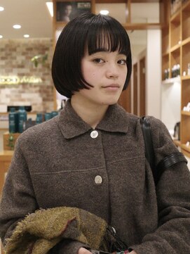 ピークアブー アヴェダ アトレ恵比寿(PEEK-A-BOO AVEDA) □前上がりボブ/お洒落ボブ