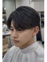 ケア 神戸(CARE)&nbsp;ニュアンスパーマ/センターパート/韓国センターパート