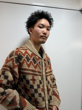 ハイセンス セカンド(HISENSE second) たったの3分！『無造作スパイキーパーマ』【Ko-dai】