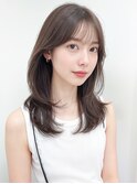 透明感カラー◎韓国風ふんわり小顔魅せレイヤー×髪質改善p