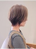 大人のショートウルフ
