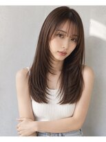 モードケイズ 調布店(MODE K's) 顔周りレイヤーカット_調布韓国ハッシュカット前髪カットウルフ