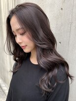エストアール フクオカ 福岡博多店(est-r. Fukuoka)&nbsp;バイオレットブラウン×フレーミングハイライト