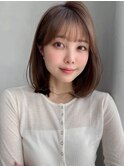 うる艶髪夏ナチュラルショート前髪レイヤーカット#601g0628