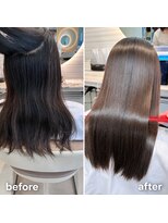 アース 渋谷店(HAIR&MAKE EARTH)&nbsp;渋谷駅｜縮毛矯正×髪質改善の艶髪ロング