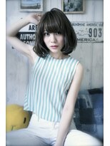 マイティ バイ エイチ(mighty by H)&nbsp;mighty【Nuance-short】グレー×bob