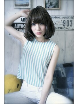 マイティ バイ エイチ(mighty by H) mighty【Nuance-short】グレー×bob