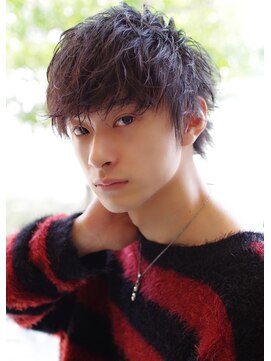 ヘッドストック(HEAD STOCK) 【ヘッドストック】絶対モテる!スウェードマッシュウルフ@md