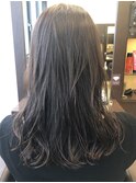 デジタルパーマでやわらかい印象に