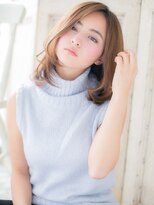 クオーレ ヘア アンジュ 水戸店(CUORE HAIR ange)&nbsp;*ange水戸*…オンブレフォギーベージュ☆外国人風セミディa