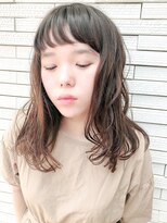 モリオフロムロンドン 松戸店(Morio from London)&nbsp;【松戸 駅近】ぷつっとバングのゆるふわロブ