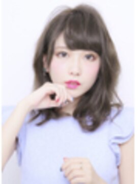 ヘアリゾートユア 新大久保店(hair resort YuA) ミディアムカット