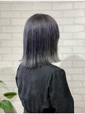 ショートボブ/ブルーアッシュ/外人風カラー/モテ髪カタログ