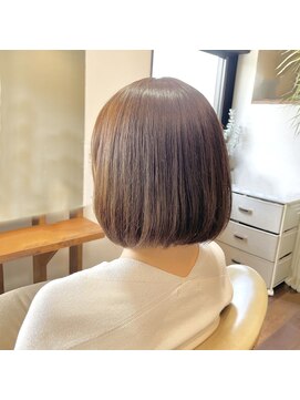 ヘアールシア(hair Lucia) 髪をくくりたいけど短くしたい方にオススメ☆前下がりボブ