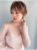小顔ヘア☆大人ショート