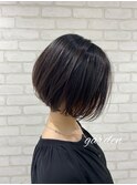 前下がりボブ