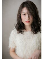 モッズヘア 越谷(mod's hair) アッシュオリーブ外国人風アシンメトリー307Z越谷30代40代50代