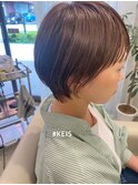 丸みショートボブ
