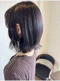 ダークラベンダー×ボブ