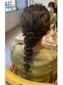 ★編みおろしヘアセット★