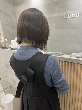 ロンドプロフィール 浦和(Lond profil) 【ワンランク上のボブ】切りっぱなしボブ【浦和】