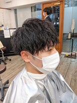 ルモ ヘアー 泉佐野ベイエリア店(Lumo hair) 縦落ちツイストパーマ