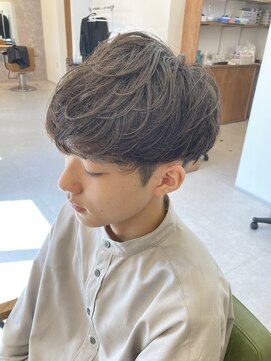 ブランチオム 宇佐店(branch homme) 【ナチュラルパーマ】マッシュショート