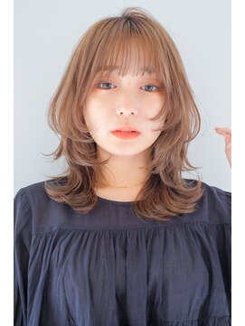 ヘアサロン ガリカ 表参道(hair salon Gallica) ゆるふわ大人可愛いこなれミディ/くびれウルフボブセミロング