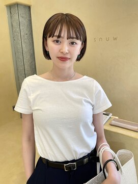 スニュウ(snuw) 【 snuw mina 】ミニボブスタイル