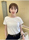 【 snuw mina 】ミニボブスタイル