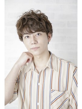 ルルディ バイ アフロディーテ銀座(luludi by APHRODITE) ハイライト/マッシュパーマ/ウルフ/アッシュブラック/銀座