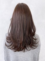 アルバム 池袋(ALBUM)&nbsp;ロングワンカールレイヤー_ピンクベージュマチルダボブ_ba433963