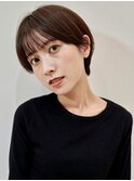 大人可愛いマッシュショート/前髪ありショート/PEEK-A-BOO 坂本