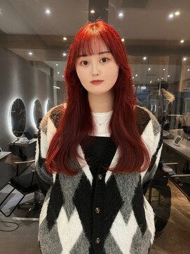 ジーナ セントラル銀座(Zina) ツヤ感カラー＊ワンホン＊レッド【ZinaCENTRAL】