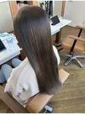 アッシュカラー×髪質改善トリートメント