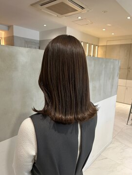 ガリカ(Gallica kinshicho) <haruka>ブリーチなしダブルカラーで叶うツヤ感アッシュベージュ