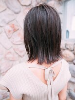 ロッソ ヘアアンドスパ 北千住店(Rosso Hair&SPA) 切りっぱなしミディアム[北千住]