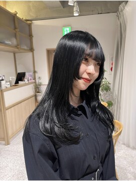 ゼストソエル(ZEST soell) ブルーブラックカラー