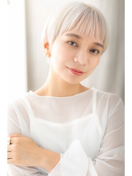 カバーヘア ブリス 志木南口駅前店(COVER HAIR bliss) 小顔補正カットイメチェン透明感ハイトーンカラーZ志木20代30代