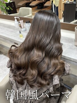 アミー 銀座(Ammy) 全国からお客様殺到！韓国風パーマコテ巻き風パーマ！