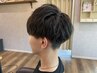 カット＋ストレートパーマ￥11000
