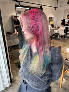 ニュート(Neut ) ブリーチ ハイトーン名古屋 ハイトーンカラー デザインカラー