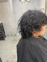 アヤメ 巣鴨店(ayame) メンズパーマ_スパイラルパーマ_ウルフ_巣鴨