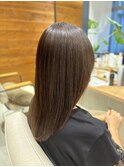 ダメージケア+縮毛矯正