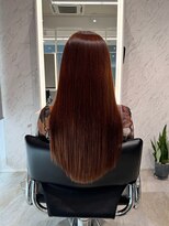 ビームズ トータルビューティー 西中島店(Bee ms Total Beauty)&nbsp;サラツヤロングベージュカラーブリーチしない透明感カラー