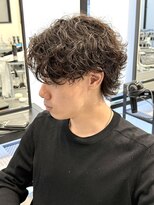 ソルバイジゼル(sol by gisele)&nbsp;仙台波巻きパーマスパイラルパーマセンターパートウルフ