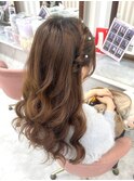 ガーリースタイル/心斎橋/ヘアメ/セットサロン