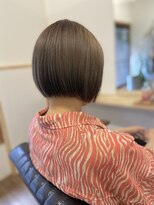 ヘアースタジオ ゼン カロン(Hair studio Zen kalon)&nbsp;ミニボブ/白髪ぼかしハイライト