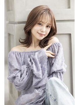 トティア 本通(Totia) 【Totia本通】くびれヘア×ショコラベージュ