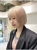 ◎ブロンドハイトーンカラーデザインカラーアンブレラカラー金髪